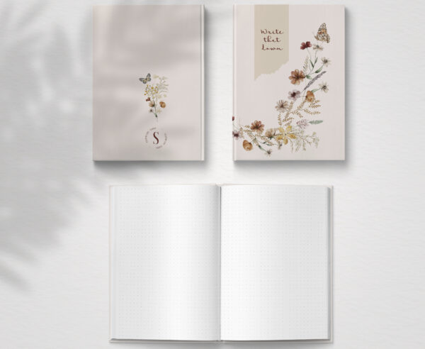 Butterfly - Bullet / Dotted Hardcover Notebook - Image 2