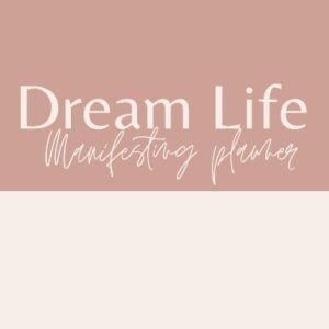 Dream Life Manifesting Planner - Color Block Mauve Cover