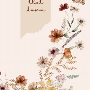 A5 Notebook Lined - Butterfly