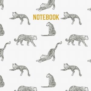 A5 Notebook Blank - Leopard