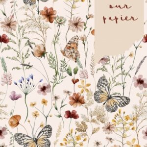 A5 Notebook Doted - Vintage Bloom